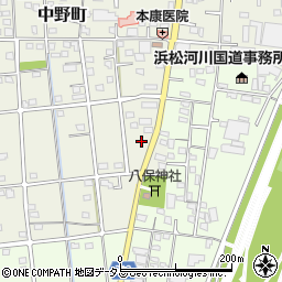 静岡県浜松市中央区中野町4230周辺の地図