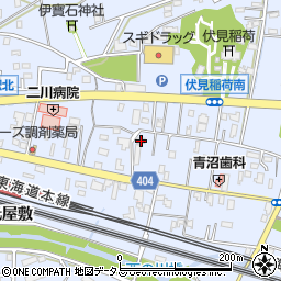 愛知県豊橋市大岩町西郷内143周辺の地図