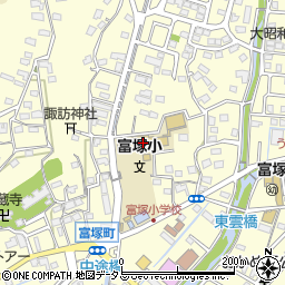 浜松市立富塚小学校周辺の地図