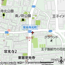 株式会社未来ＯＮ　阪神支店周辺の地図