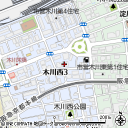 ライブガーデン新大阪周辺の地図