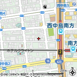 東洋産業株式会社　大阪支店周辺の地図