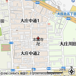 株式会社きょくとう　大庄店周辺の地図