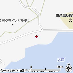 愛知県西尾市一色町佐久島珍蒔周辺の地図