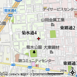 大阪府守口市菊水通4丁目13-16周辺の地図
