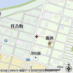 Ｔ・Ｈエスペランサ津Ａ周辺の地図