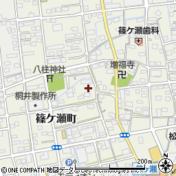 静岡県浜松市中央区篠ケ瀬町892周辺の地図