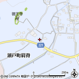 岡山県岡山市東区瀬戸町肩脊133-1周辺の地図