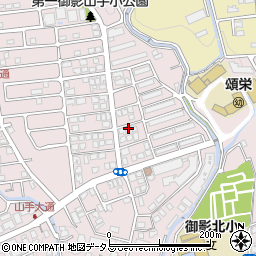兵庫県神戸市東灘区御影山手4丁目4-11周辺の地図