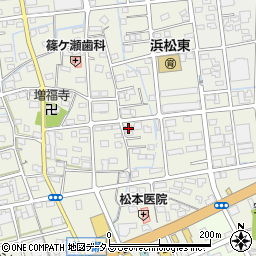 静岡県浜松市中央区篠ケ瀬町672周辺の地図
