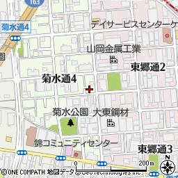 大阪府守口市菊水通4丁目13-14周辺の地図
