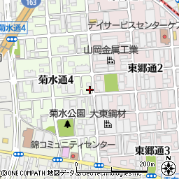 大阪府守口市菊水通4丁目13-11周辺の地図