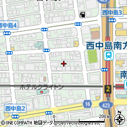 株式会社関西総合事務所周辺の地図