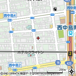 株式会社峰製作所　大阪支店周辺の地図