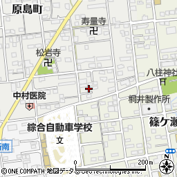 静岡県浜松市中央区原島町50周辺の地図