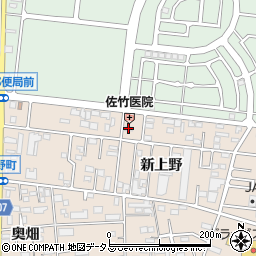 川口荘周辺の地図