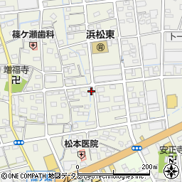 静岡県浜松市中央区篠ケ瀬町653周辺の地図
