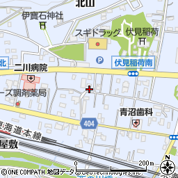 愛知県豊橋市大岩町西郷内145周辺の地図
