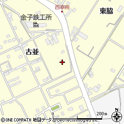 愛知県豊橋市西幸町古並130周辺の地図