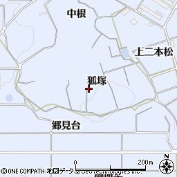 愛知県南知多町（知多郡）大井（狐塚）周辺の地図