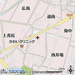 愛知県豊橋市大山町松荒29周辺の地図