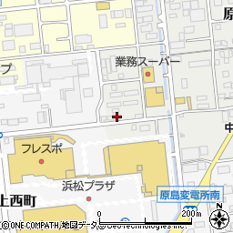 静岡県浜松市中央区原島町543周辺の地図
