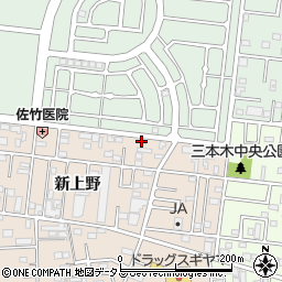新上野コーポ周辺の地図