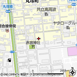 静岡県浜松市中央区丸塚町294周辺の地図