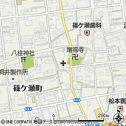 静岡県浜松市中央区篠ケ瀬町840周辺の地図