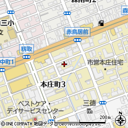 森マンション周辺の地図