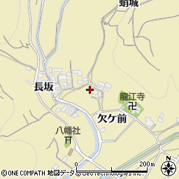 愛知県南知多町（知多郡）山海（欠ケ前）周辺の地図