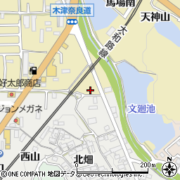 京都府木津川市木津奈良道96周辺の地図