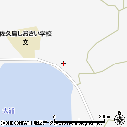 愛知県西尾市一色町佐久島影無周辺の地図