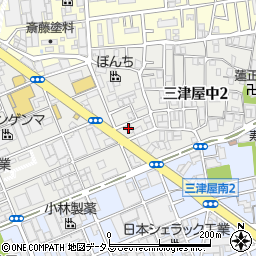 ファミリーマート三津屋中店周辺の地図