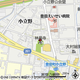 静岡県磐田市小立野240周辺の地図