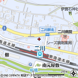 愛知県豊橋市大岩町北元屋敷19周辺の地図