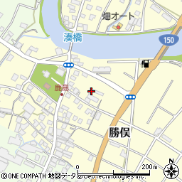 静岡県牧之原市勝俣2057周辺の地図