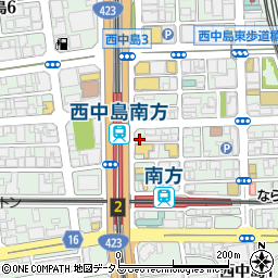 高崎流居酒屋 クリエイティブキッチン 道場 西中島店周辺の地図