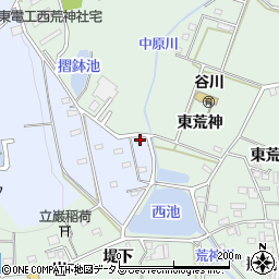 愛知県豊橋市雲谷町上ノ山445周辺の地図