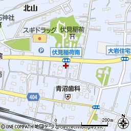 愛知県豊橋市大岩町西郷内121周辺の地図