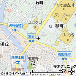 兵庫県加古川市別府町緑町25周辺の地図