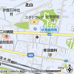 愛知県豊橋市大岩町西郷内甲周辺の地図