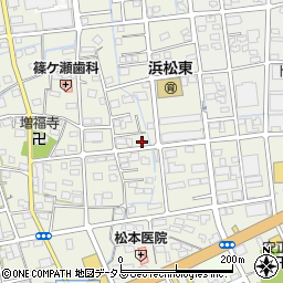 静岡県浜松市中央区篠ケ瀬町650周辺の地図
