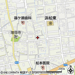 静岡県浜松市中央区篠ケ瀬町634周辺の地図