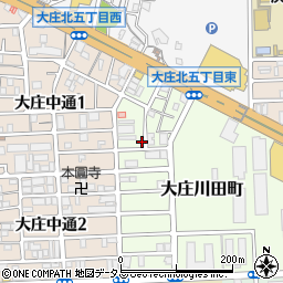 兵庫県尼崎市大庄川田町20周辺の地図