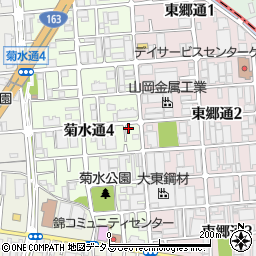 大阪府守口市菊水通4丁目13-3周辺の地図
