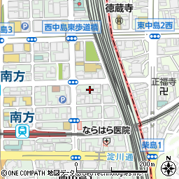 太平産業株式会社大阪支店周辺の地図