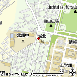 櫻井書道教室周辺の地図