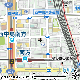 オーエムヒーター株式会社大阪営業所周辺の地図