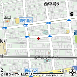 笹徳印刷株式会社　関西営業所周辺の地図
